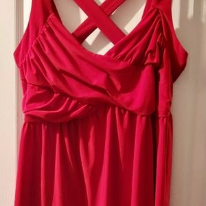 Torrid Babydoll crisscross top size 3